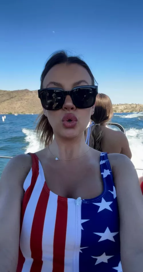 What do you think of my cute swimsuit?