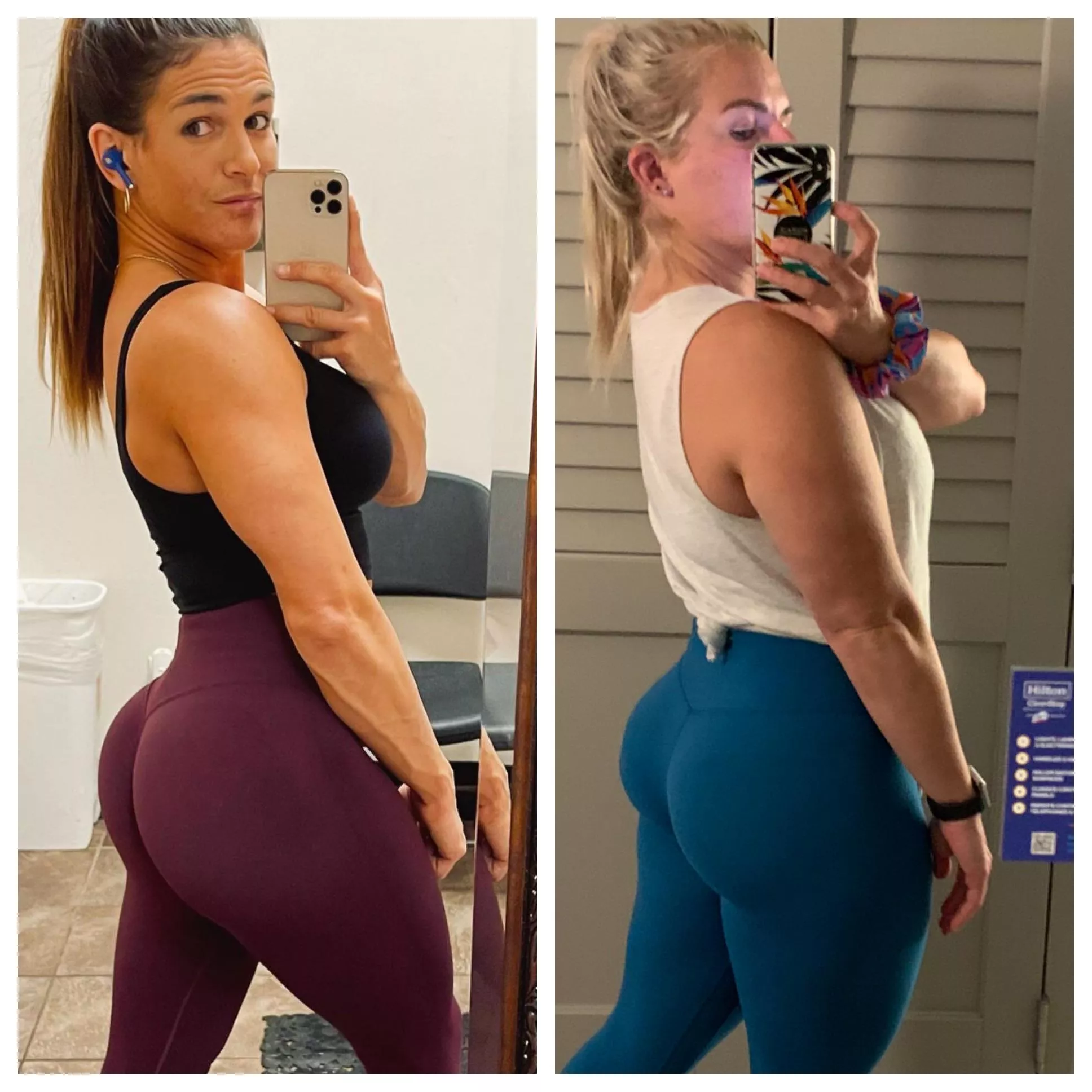 Which gym bunny is hottest? [2]