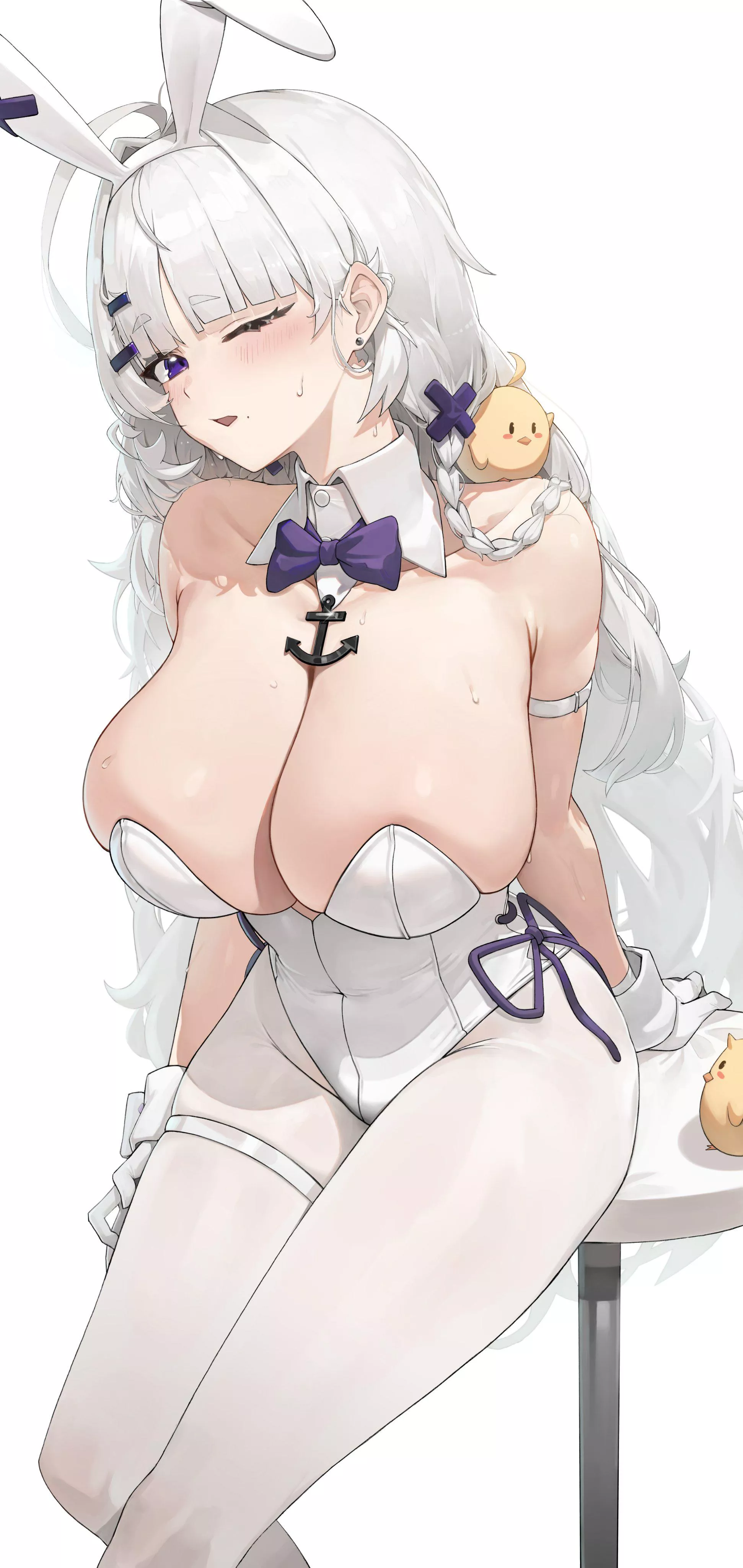 White Bunny Girl 