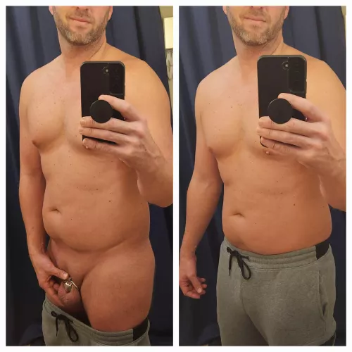 Wife says I'm the guy that ruins grey sweatpant season for all the other moms at the bus stop. 141 days locked