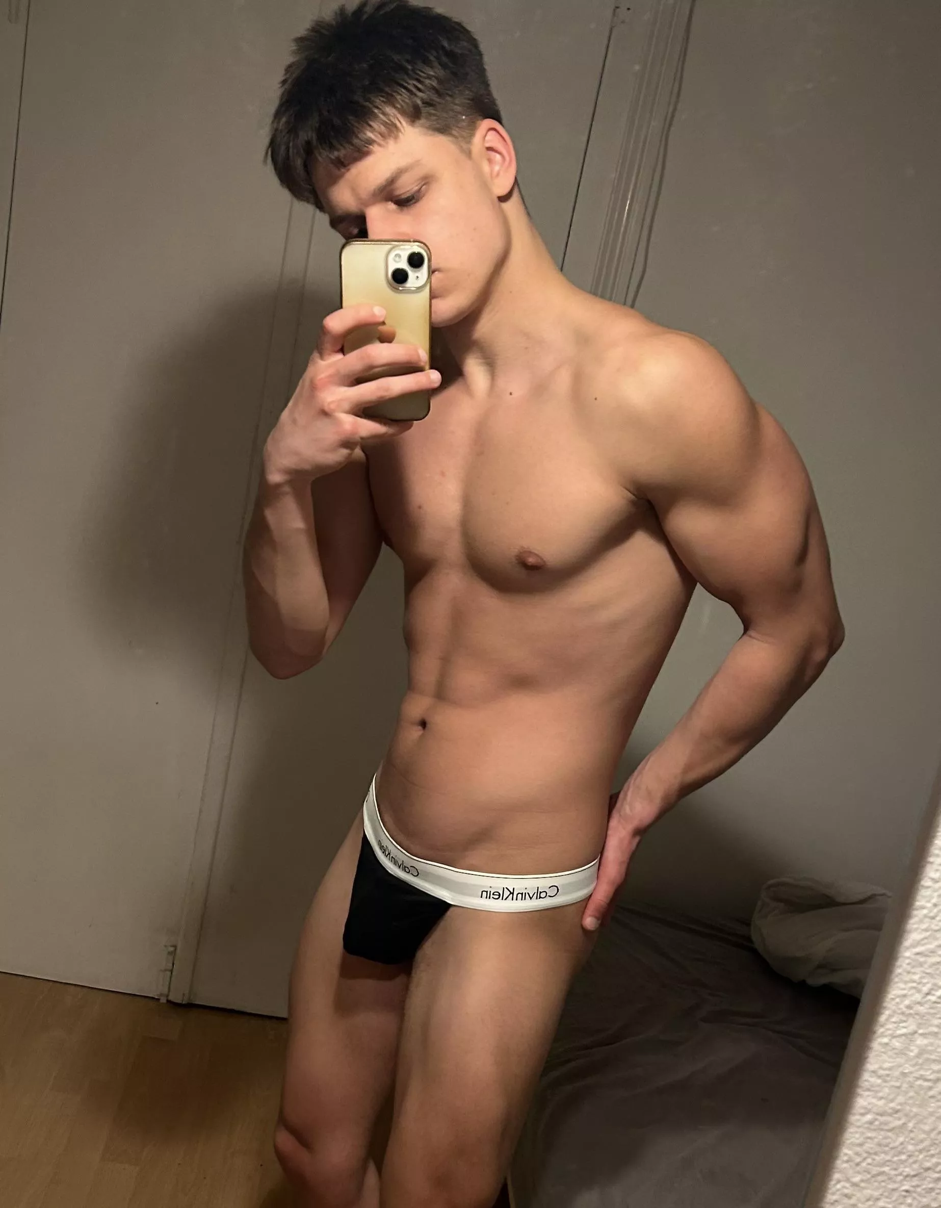 (19)Do you like my jockstrap?