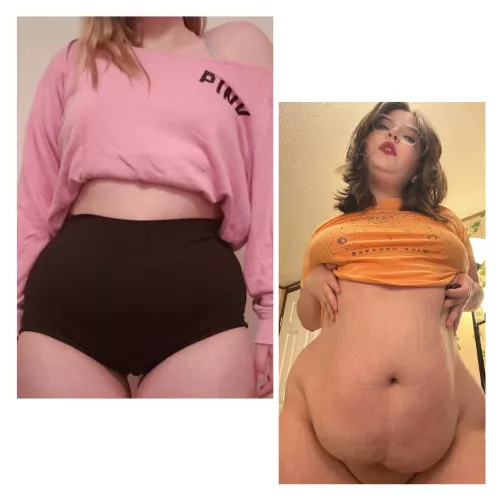 60 pounds heavier, 60 times hotter 🤭