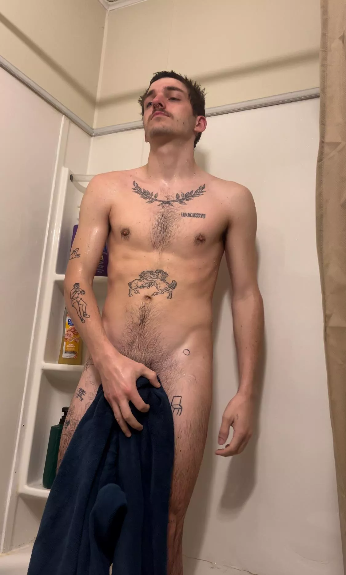 After shower cum