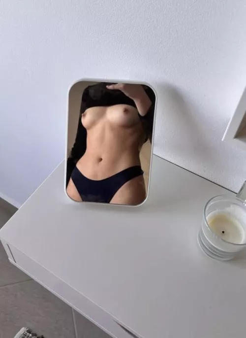 Asking for your permission to take out my tits