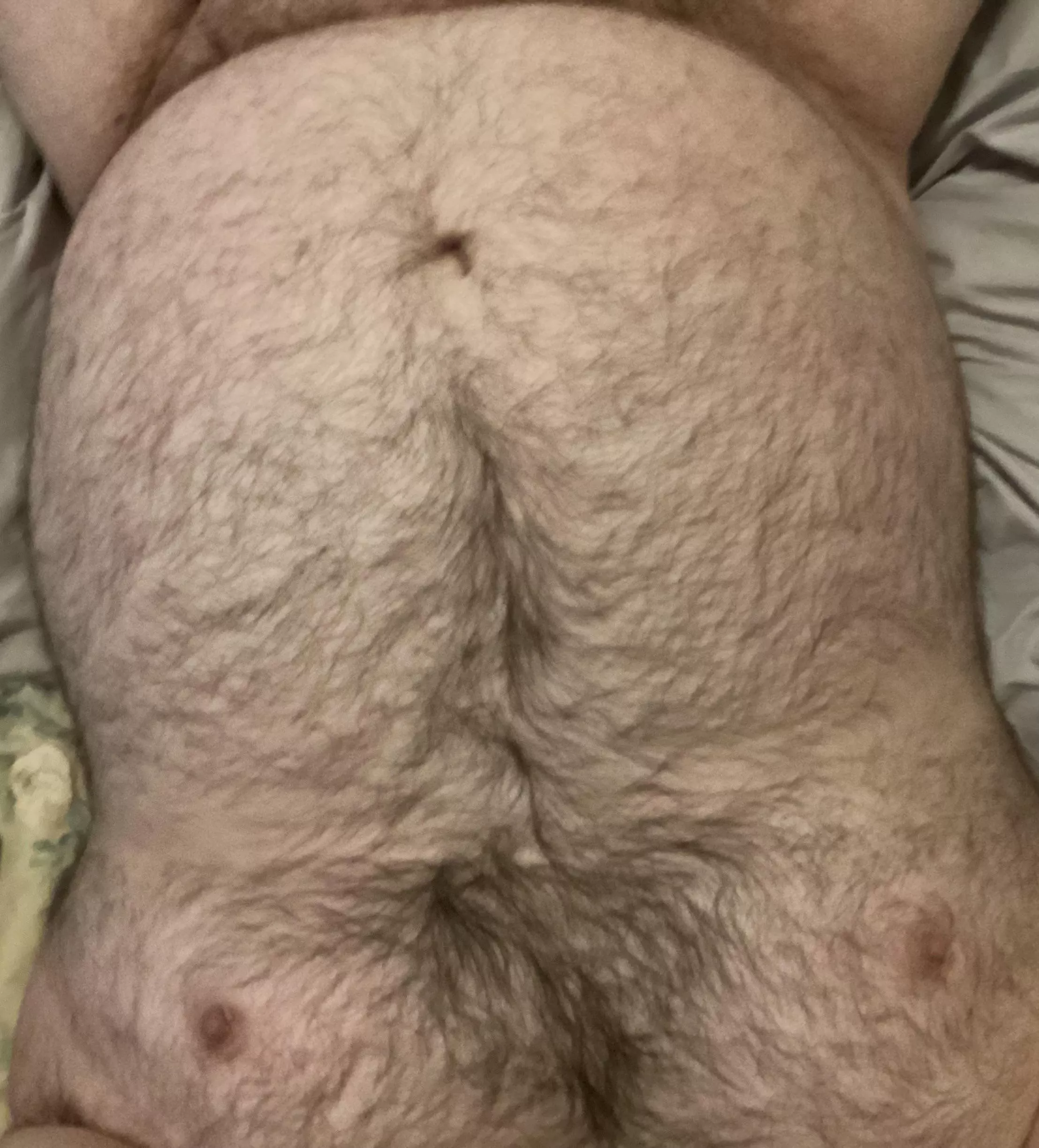 Chubby and hairy let me know if you want to see more