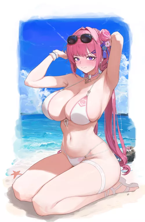 Dorothy at the beach