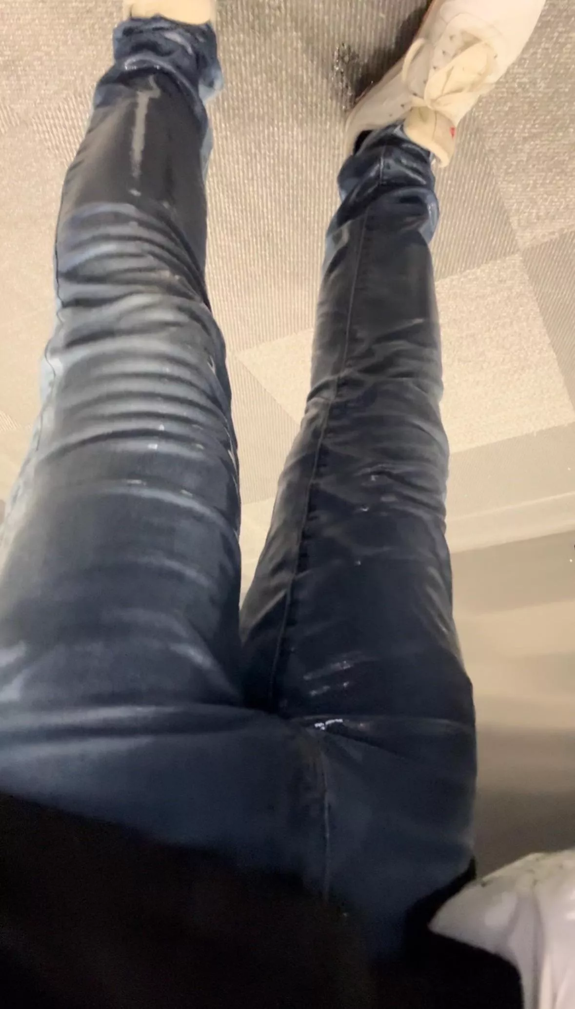 Drinking to complete desperation before I head out for a walk…