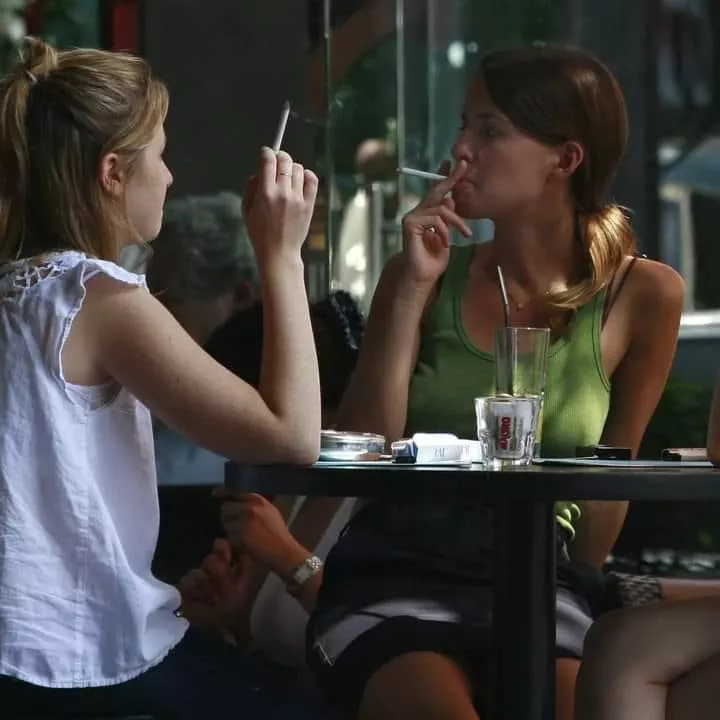 From across the table Courtney watched her older sister smoke, and secretly wished to be as independent and cool and sexy as her