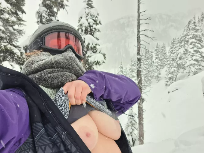 Got some more fresh snow today! 