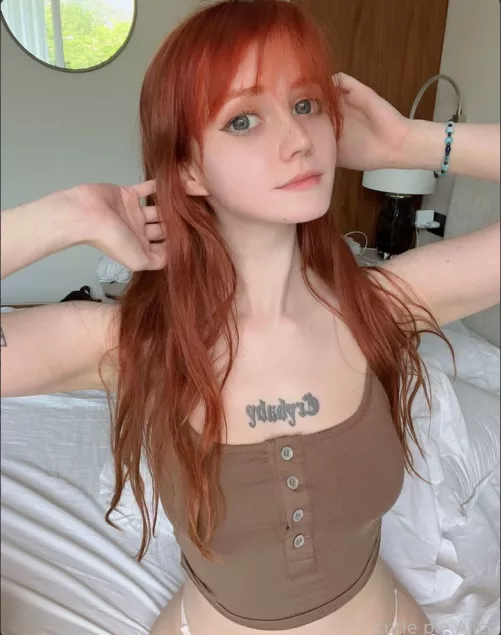 Hi 💖 My name is Alice and i have a redhead 😇