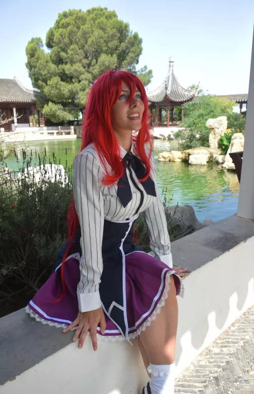 I cosplayed Rias from High School DxD 😌