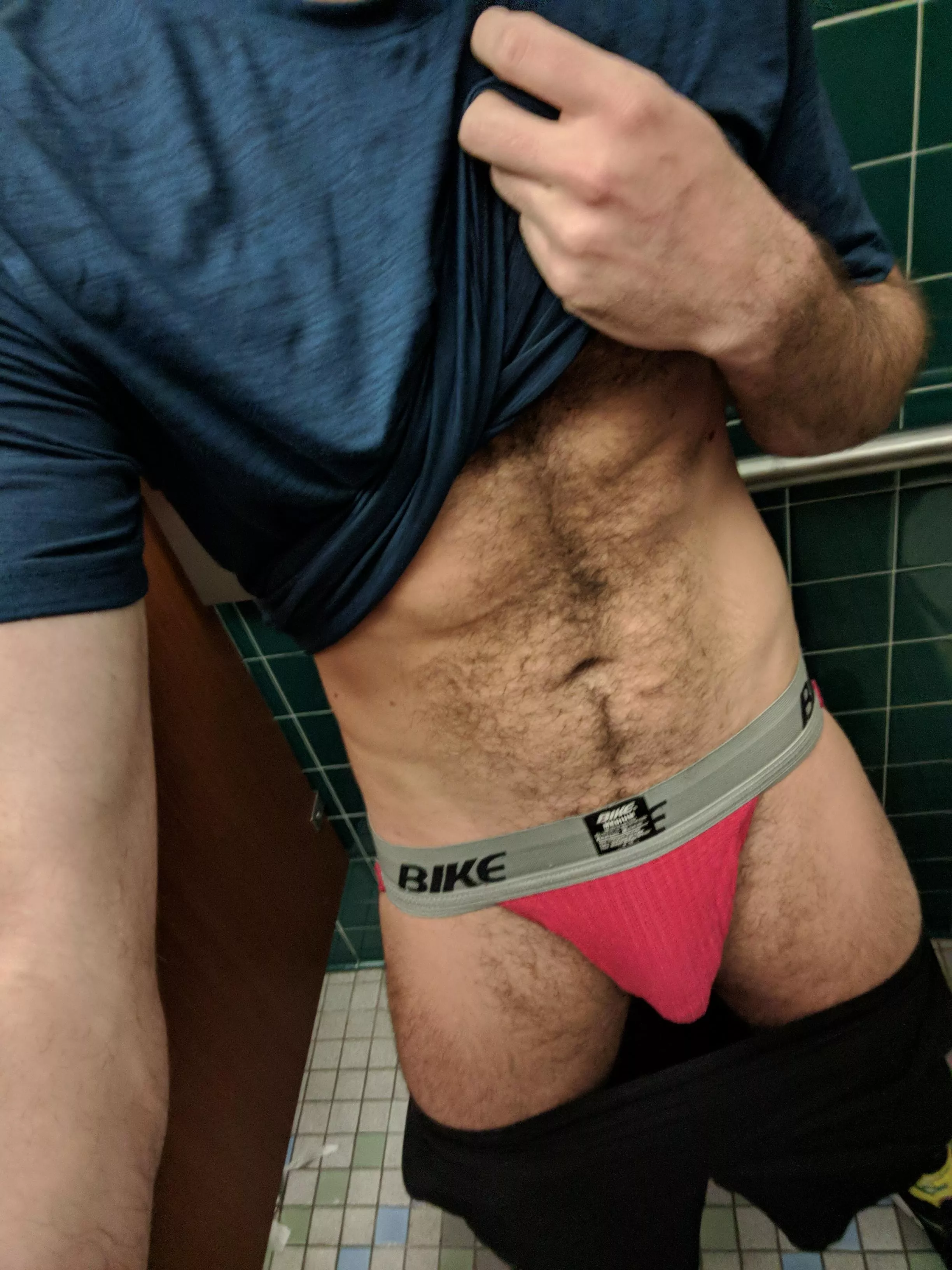 If you aren't jocked up at the gym, you're doing it wrong.