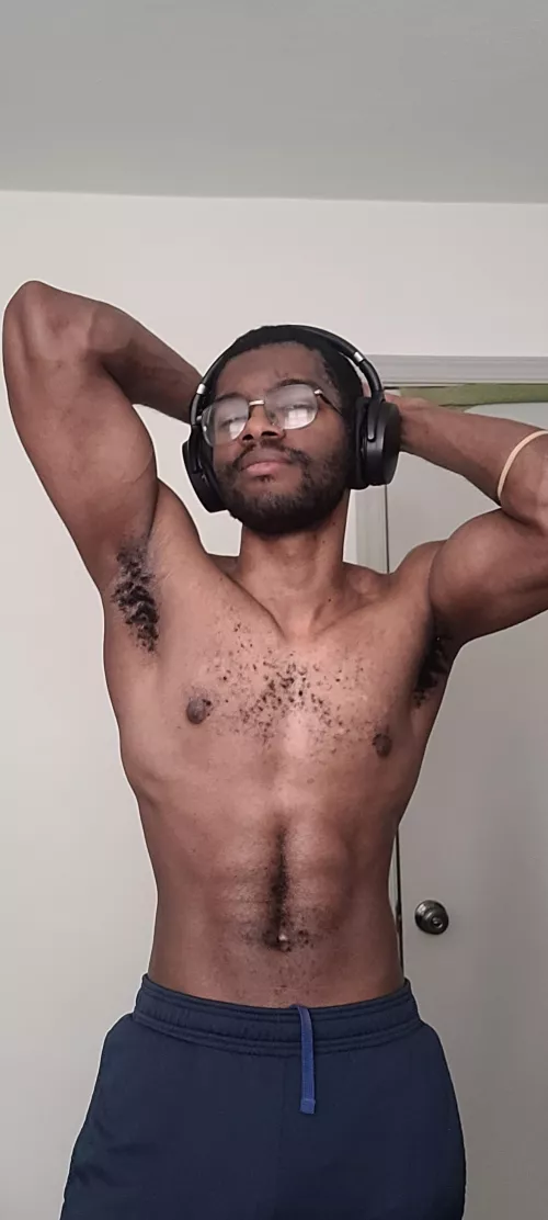 Just feeling myself a little bit  