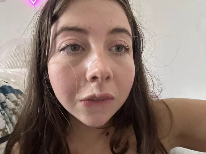 Kiss me now and taste your sperm