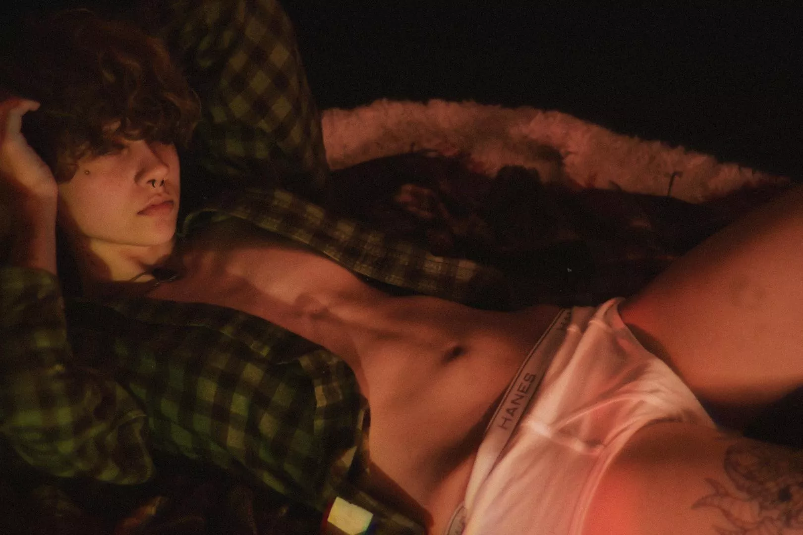 Laying back all alone;)