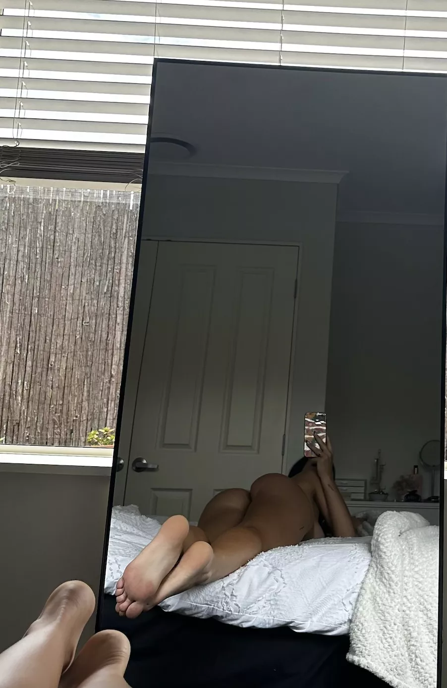 Laying down doggy or nothing at all ;)