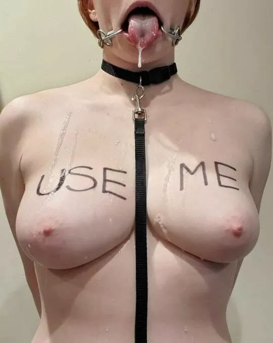 Let daddy use you how he sees fit, slut.