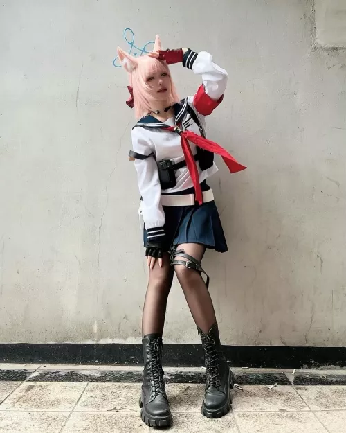 Looking pretty in pink