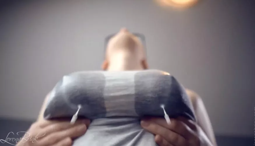 Lorena Brink Milking Her Tits!