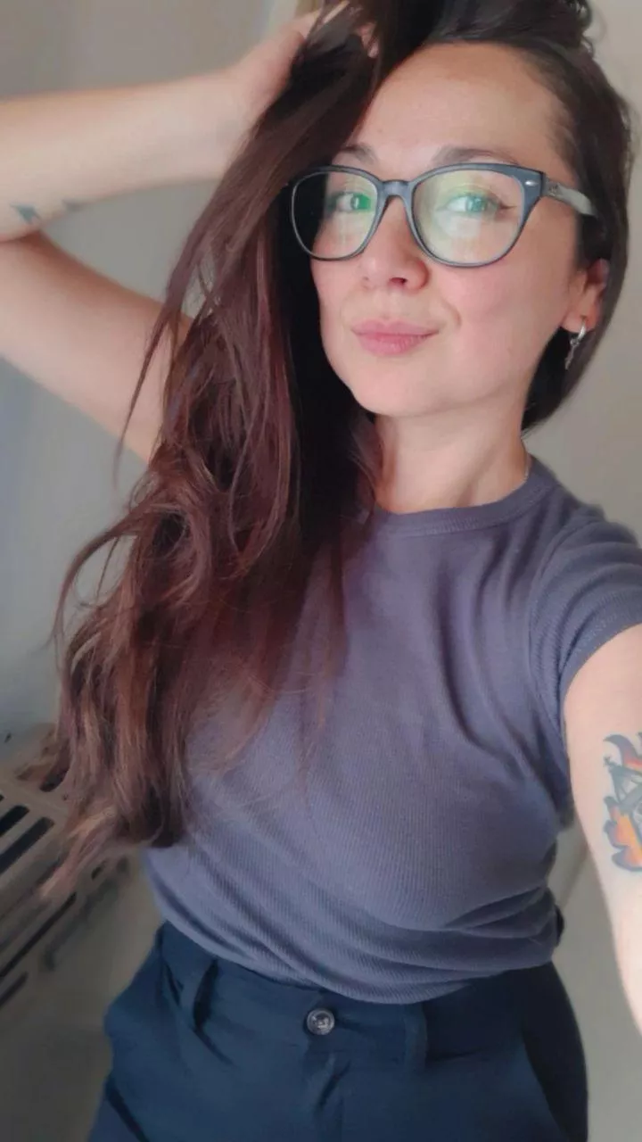 Maybe these glasses can excite you a little if you are my boss?