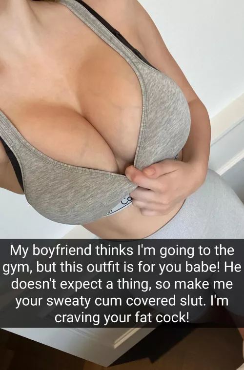 Me (19y, busty petite) ready to tease some strangers at the gym 