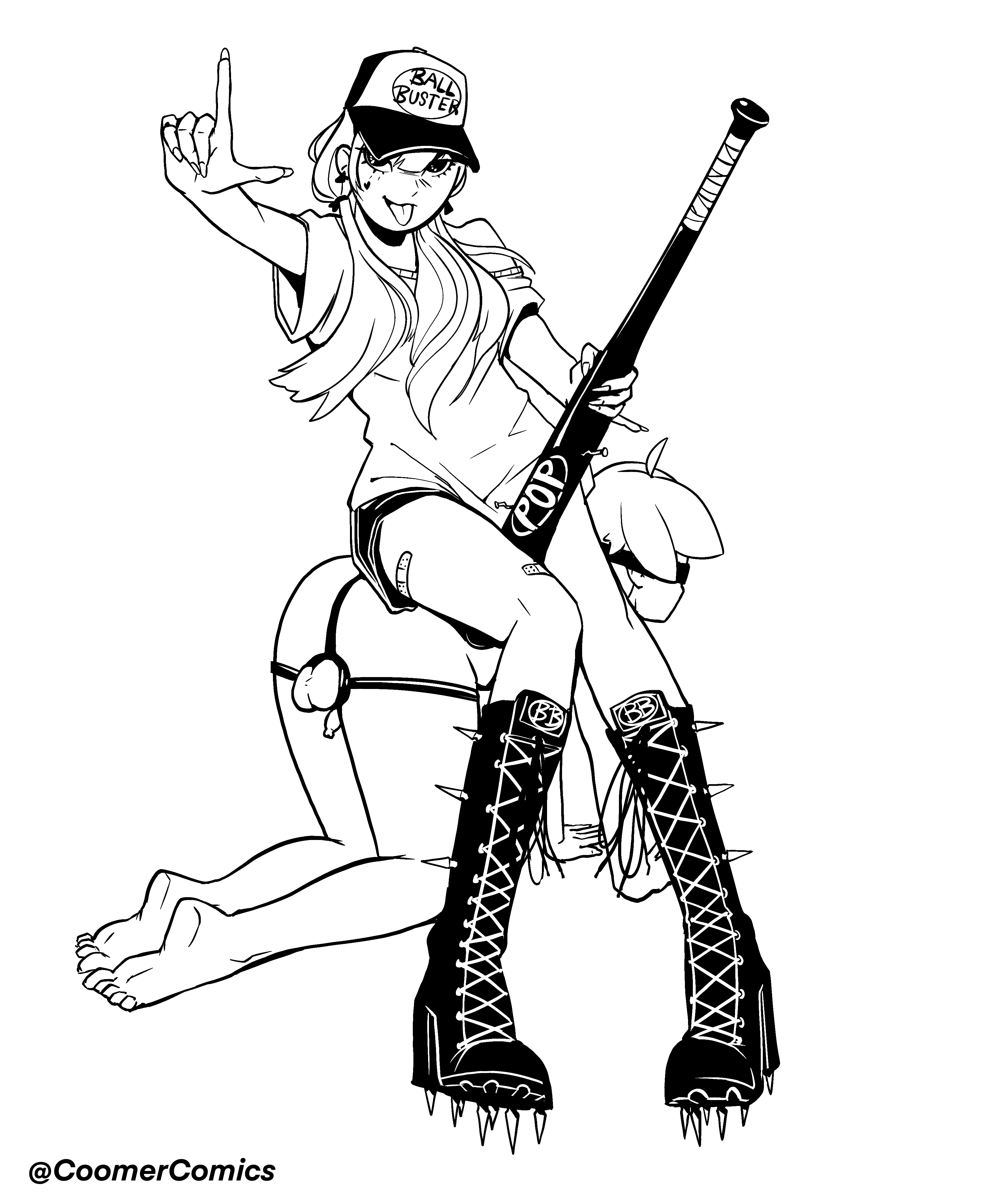 (OC) Mistress's Day Off 2: Baseball!