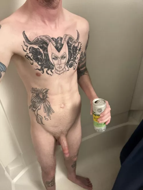 On Fridays we have shower beers