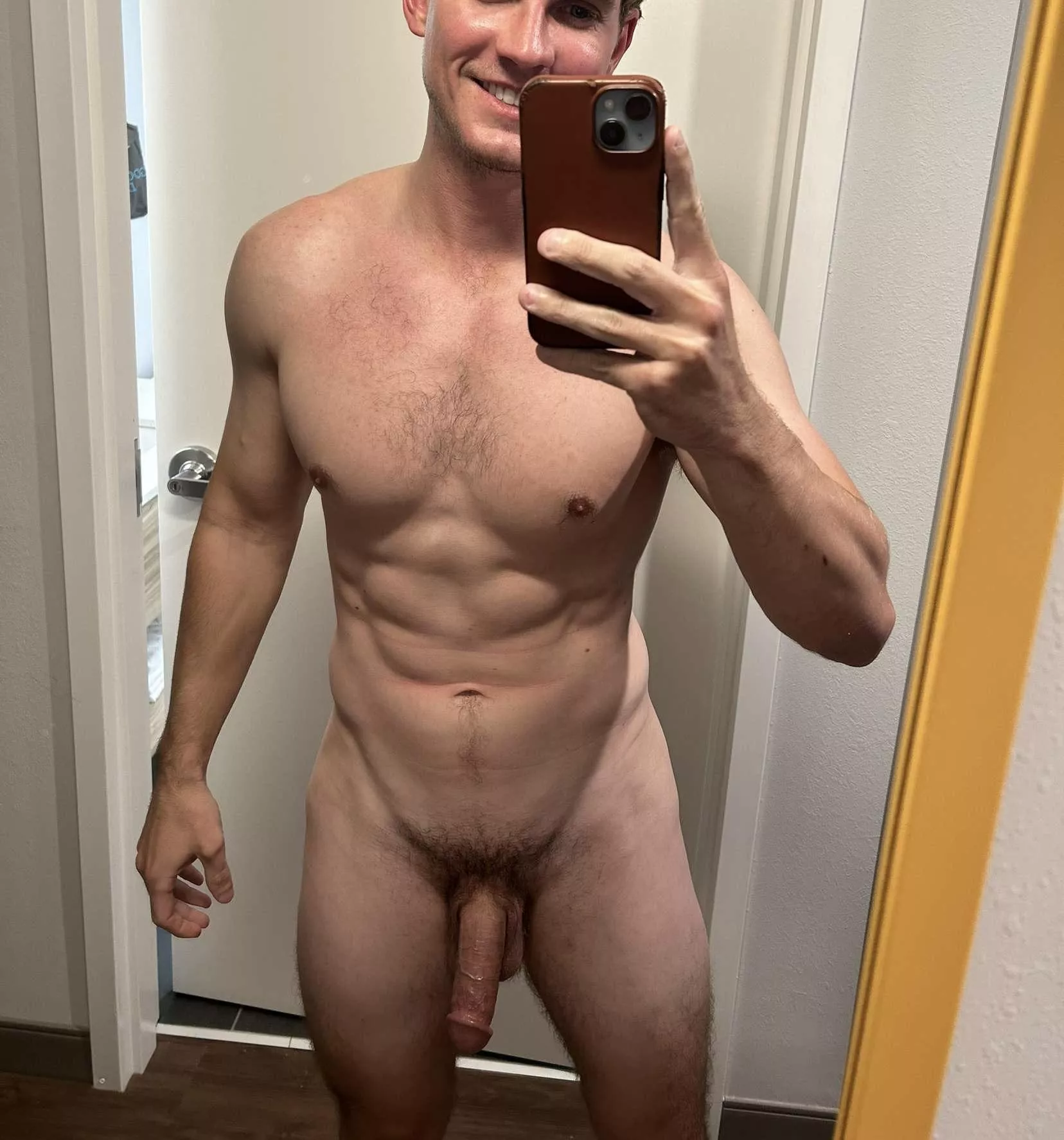 Post gym, feeling great