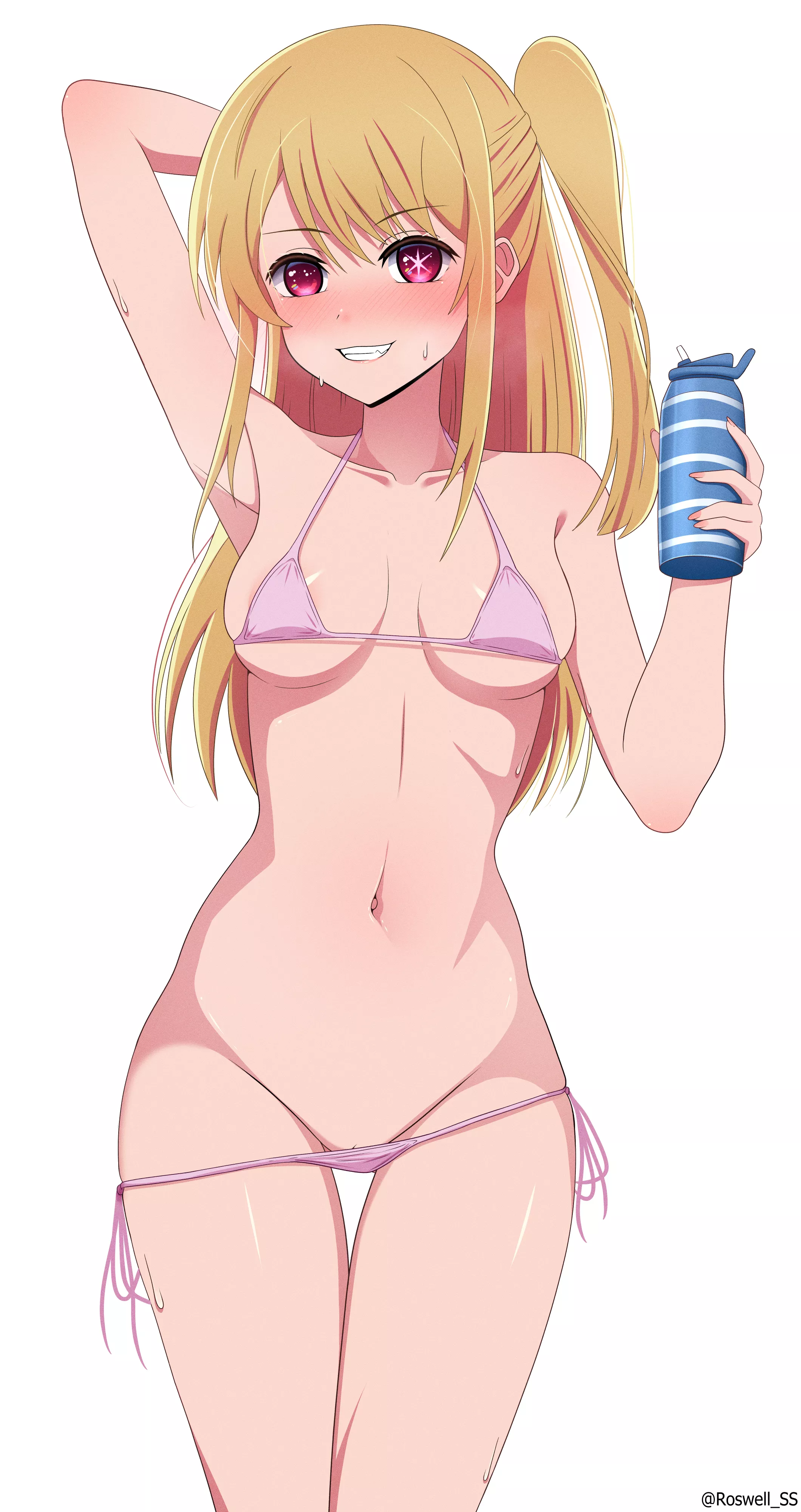 Ruby Showing Off Her Body In A Bikini (Oshi No Ko)