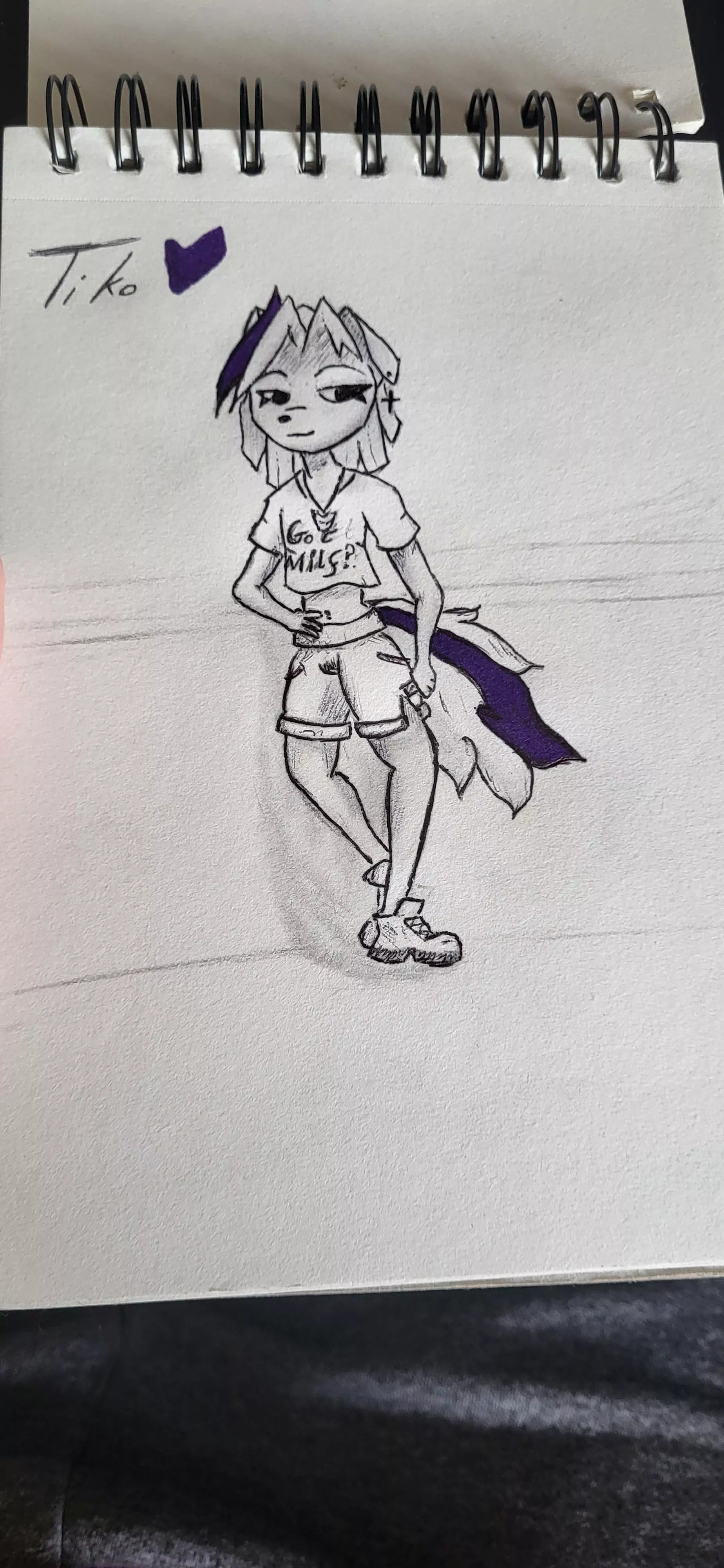 Say hello to my newest OC, Tiko! 