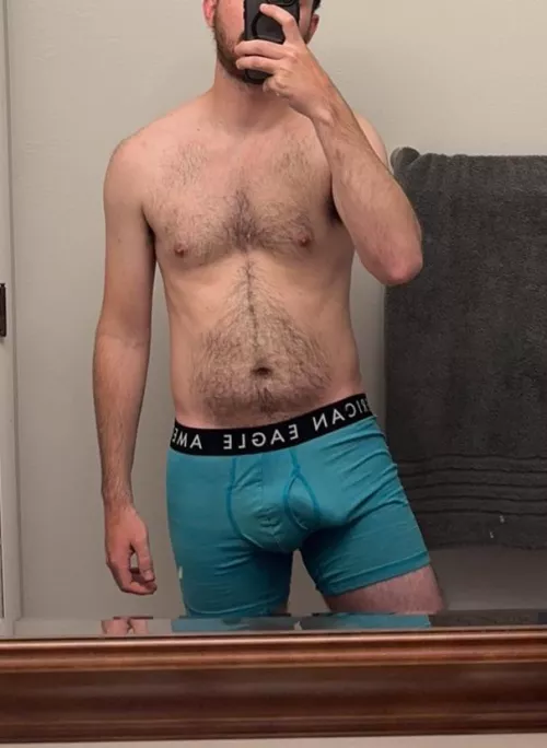 Softie in some briefs