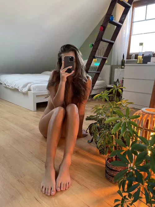 sometimes u just have to get naked ;p