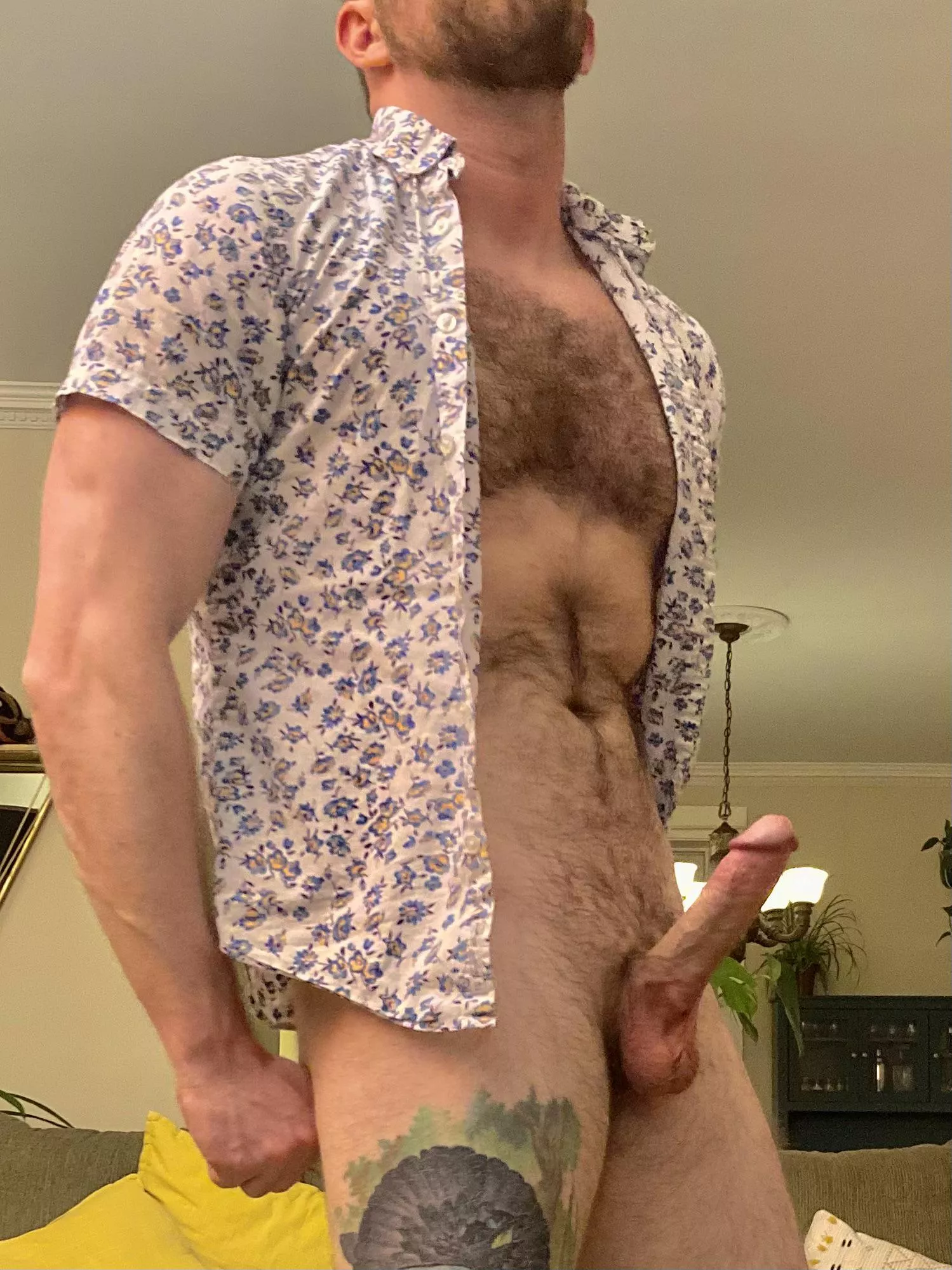 Standing at attention