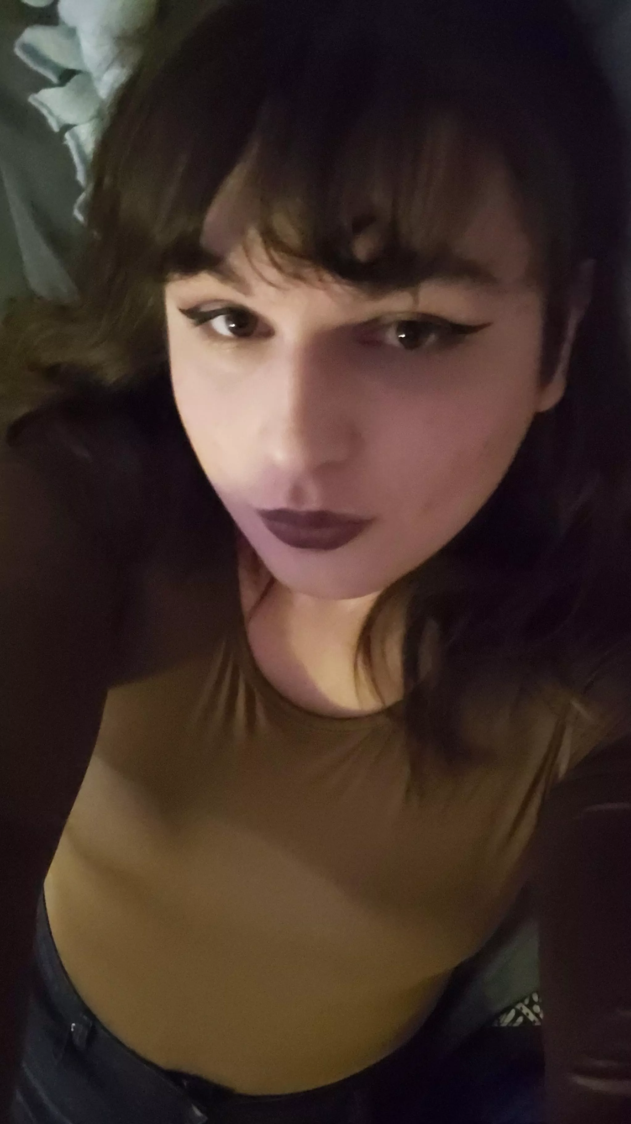 terrible pic, but I felt cute!