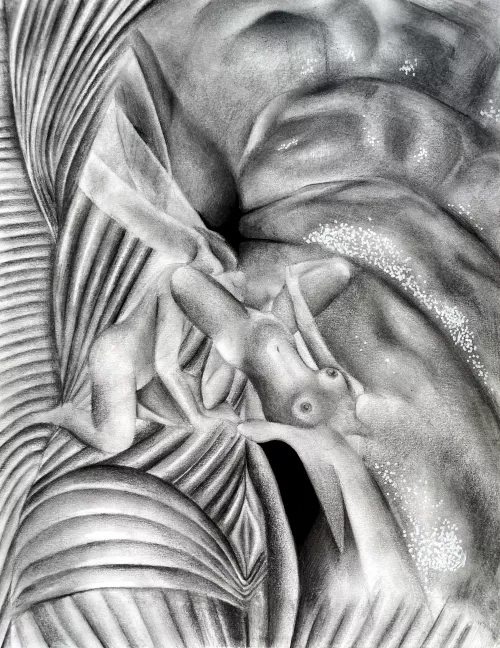 The Kamasutra: Superhero, Pencil, N4J4i, 2024