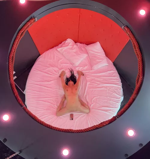 The mirror above the bed is my old dream