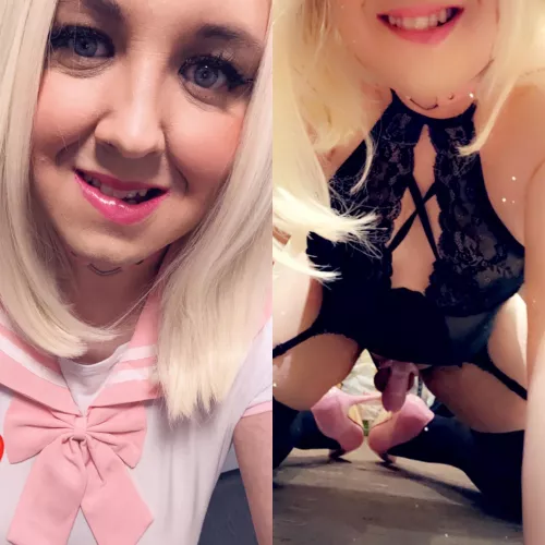 The struggle each day to know if I shoild be a cute lil princess or a slutty good girl for Daddy is real! 🥺💁‍♀️💖