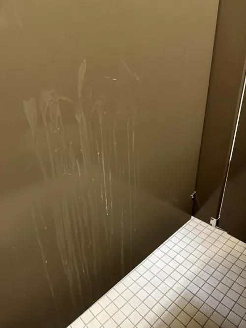 This was at my college campus today