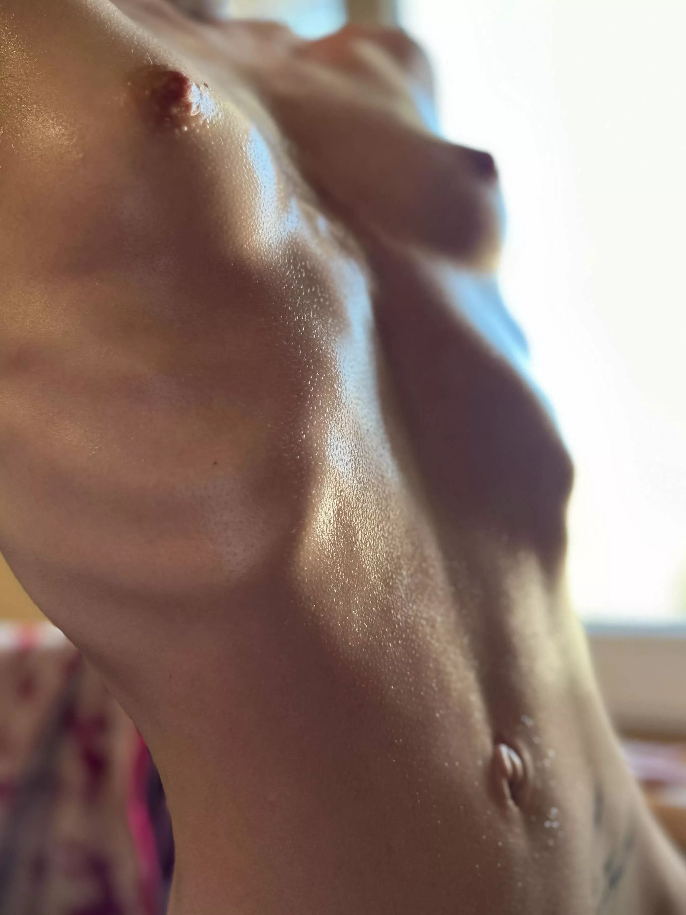 Tiny and sweet titties for you babe