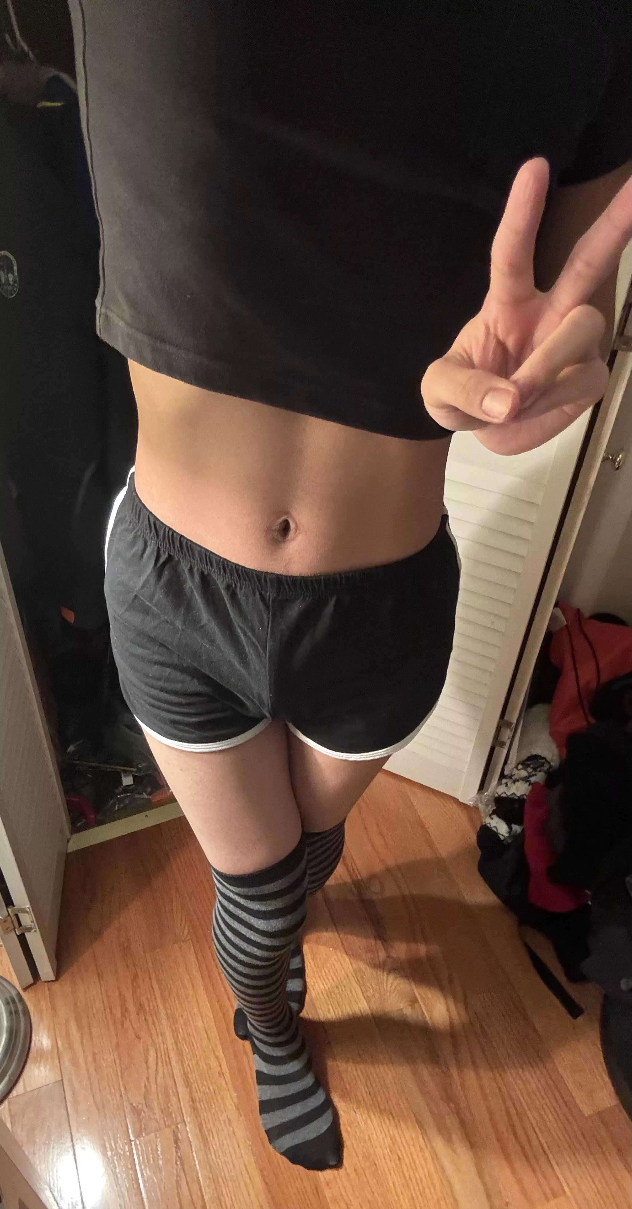 Too afraid to show my face 🙈 but here’s my body