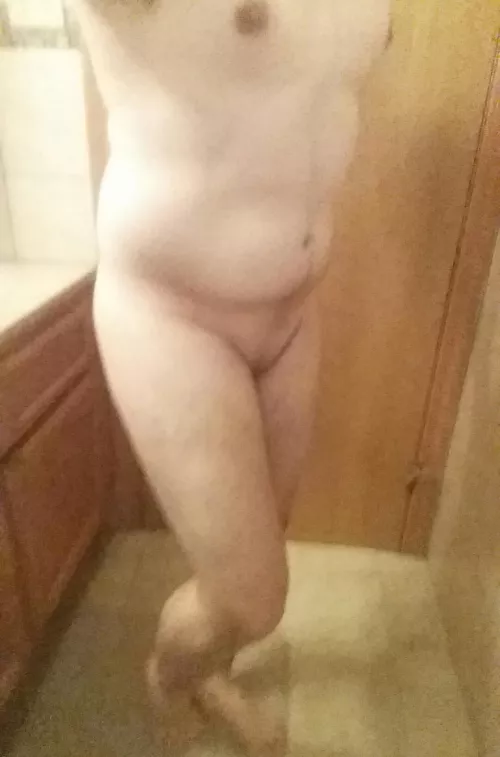 Tucking away my small cock