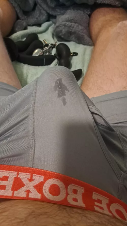 Wet and almost breaking through