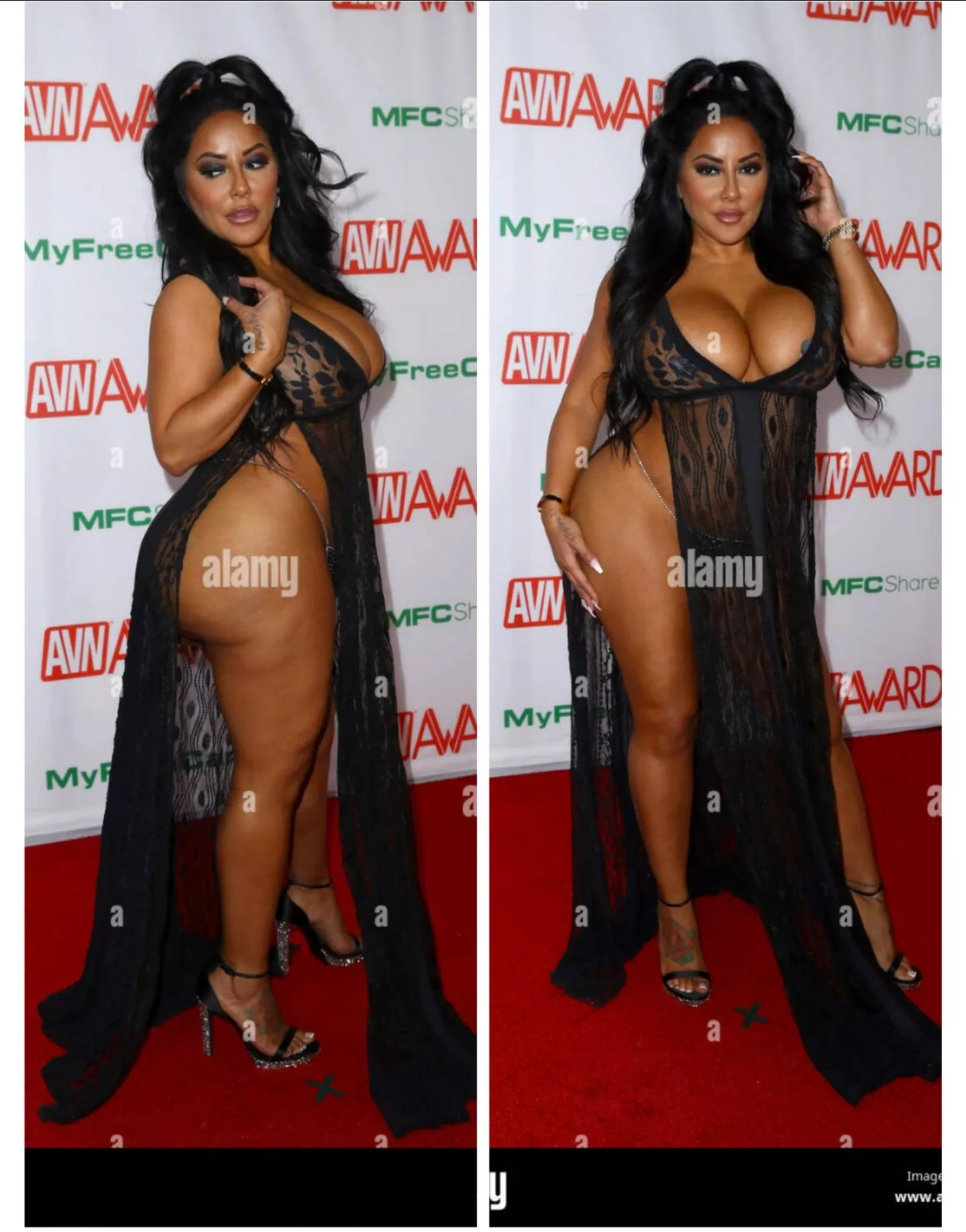 What u think of her AVN outfit? 