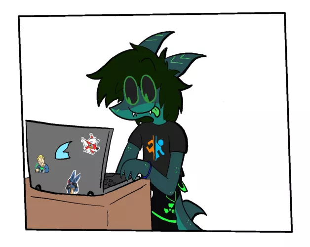 what’s he writing about? wrong answers only (oc)