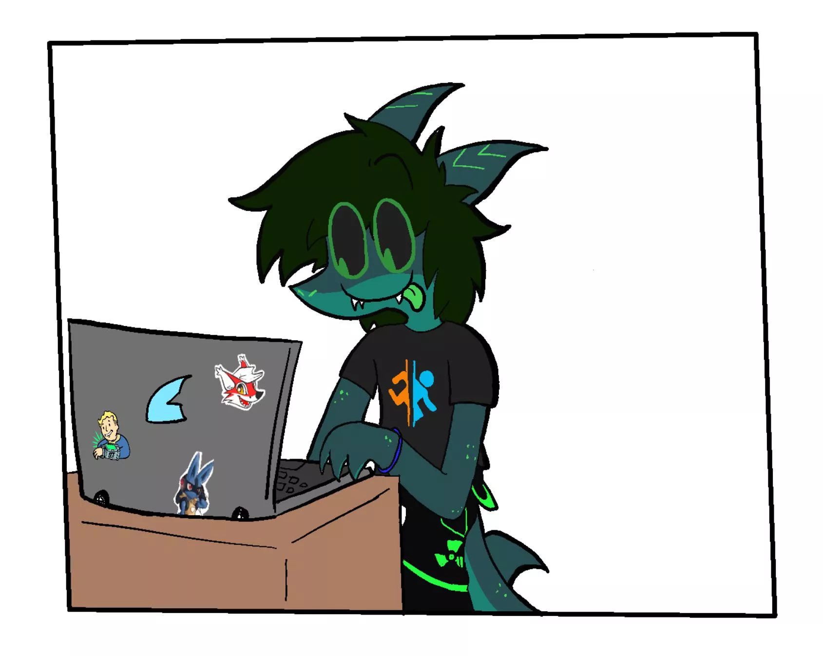 what’s he writing about? wrong answers only (oc)