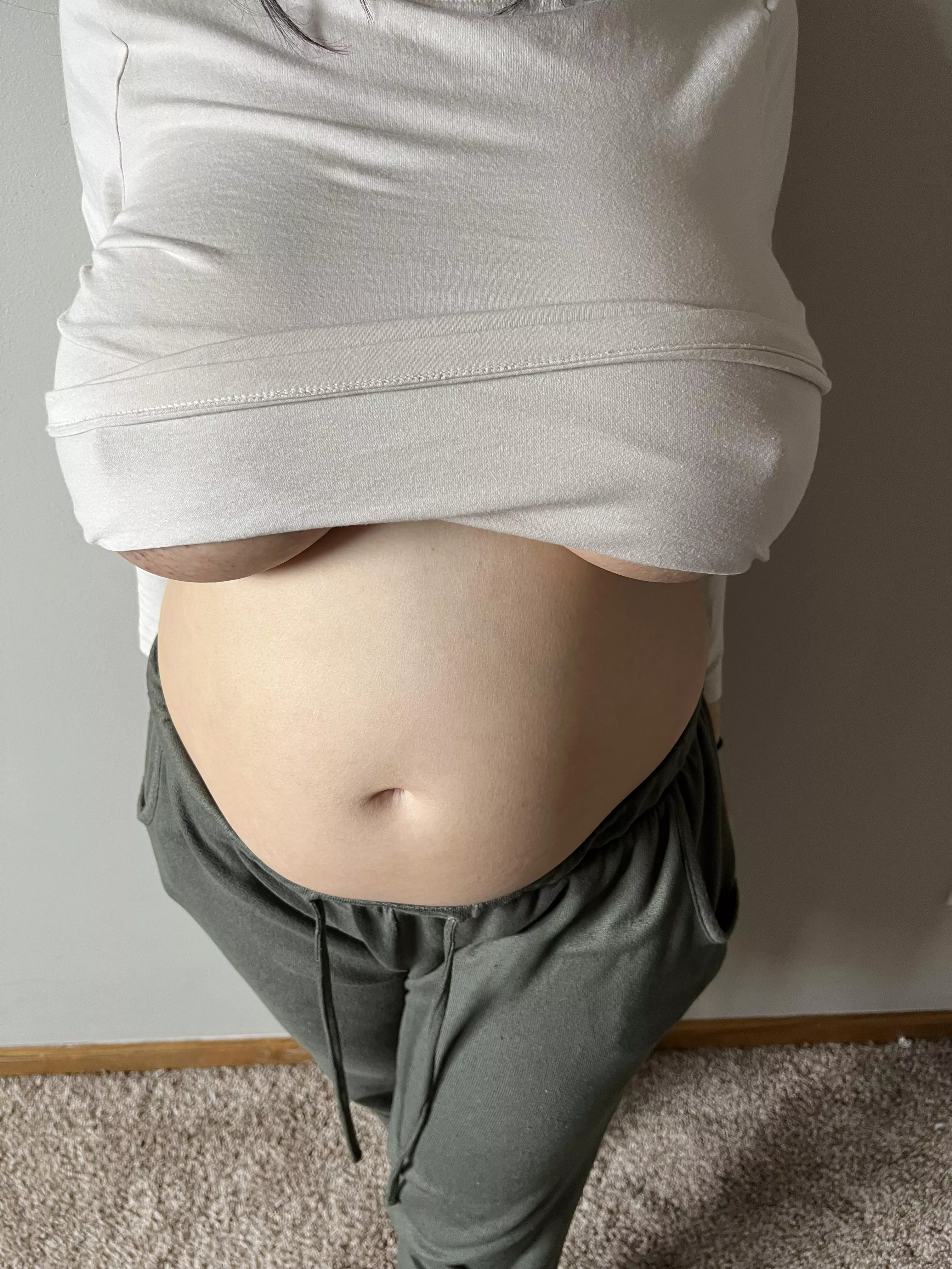 Would you even though I’m preggo?  Asian milf