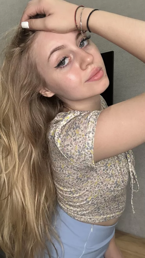 Would you like to stroke that hair?