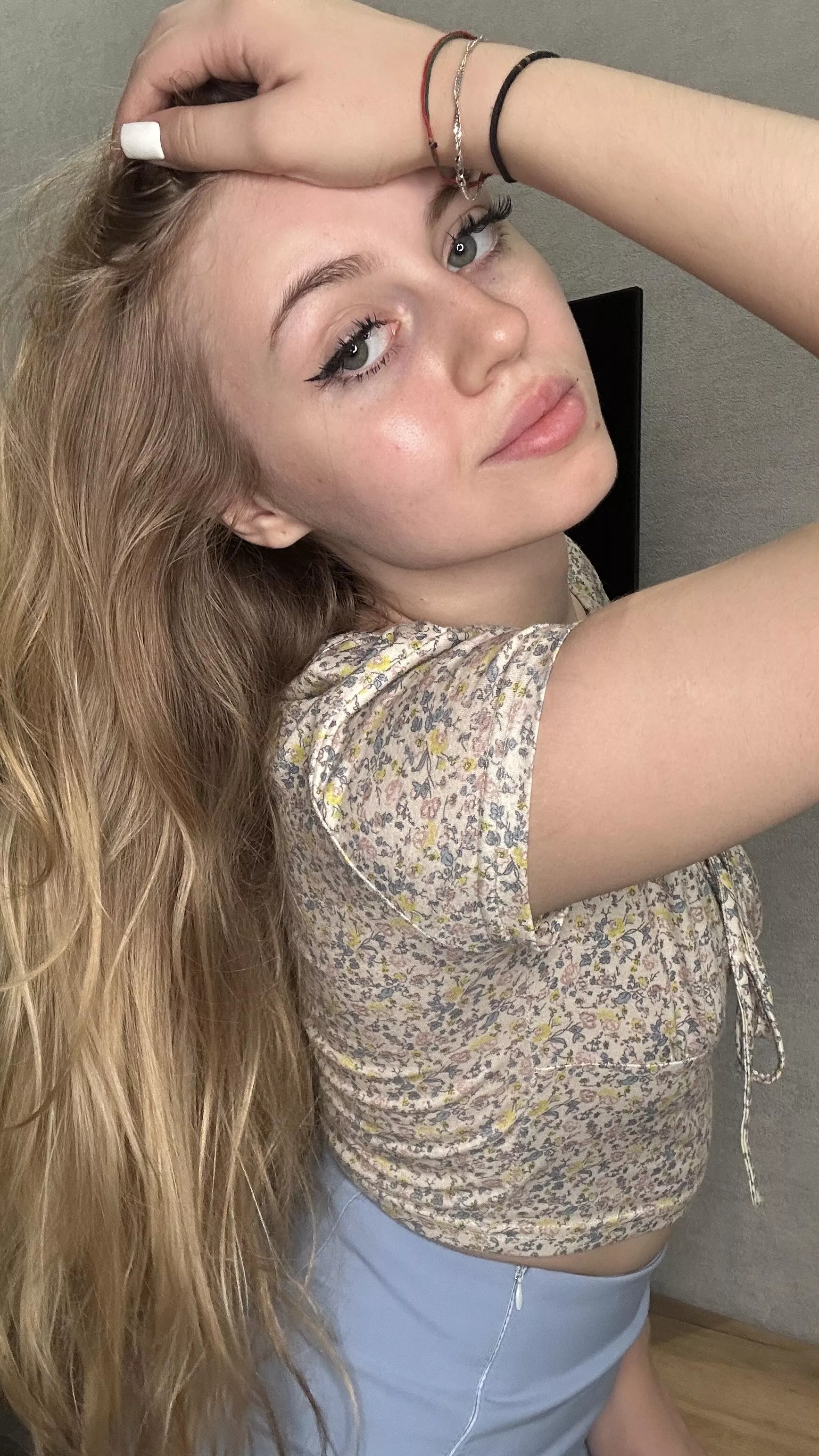 Would you like to stroke that hair?