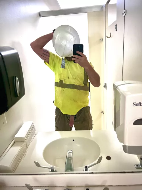 You see me in the bathroom taking this pic, what’s your next move?