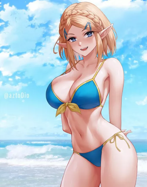Zelda (AztoDio on Pixiv) [Breath of the Wild]